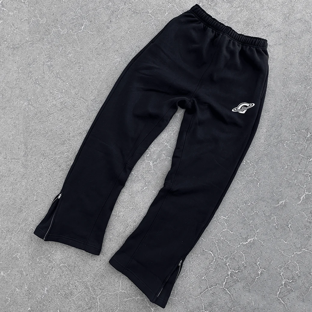 Uitlopende joggingbroek Gopo zwart