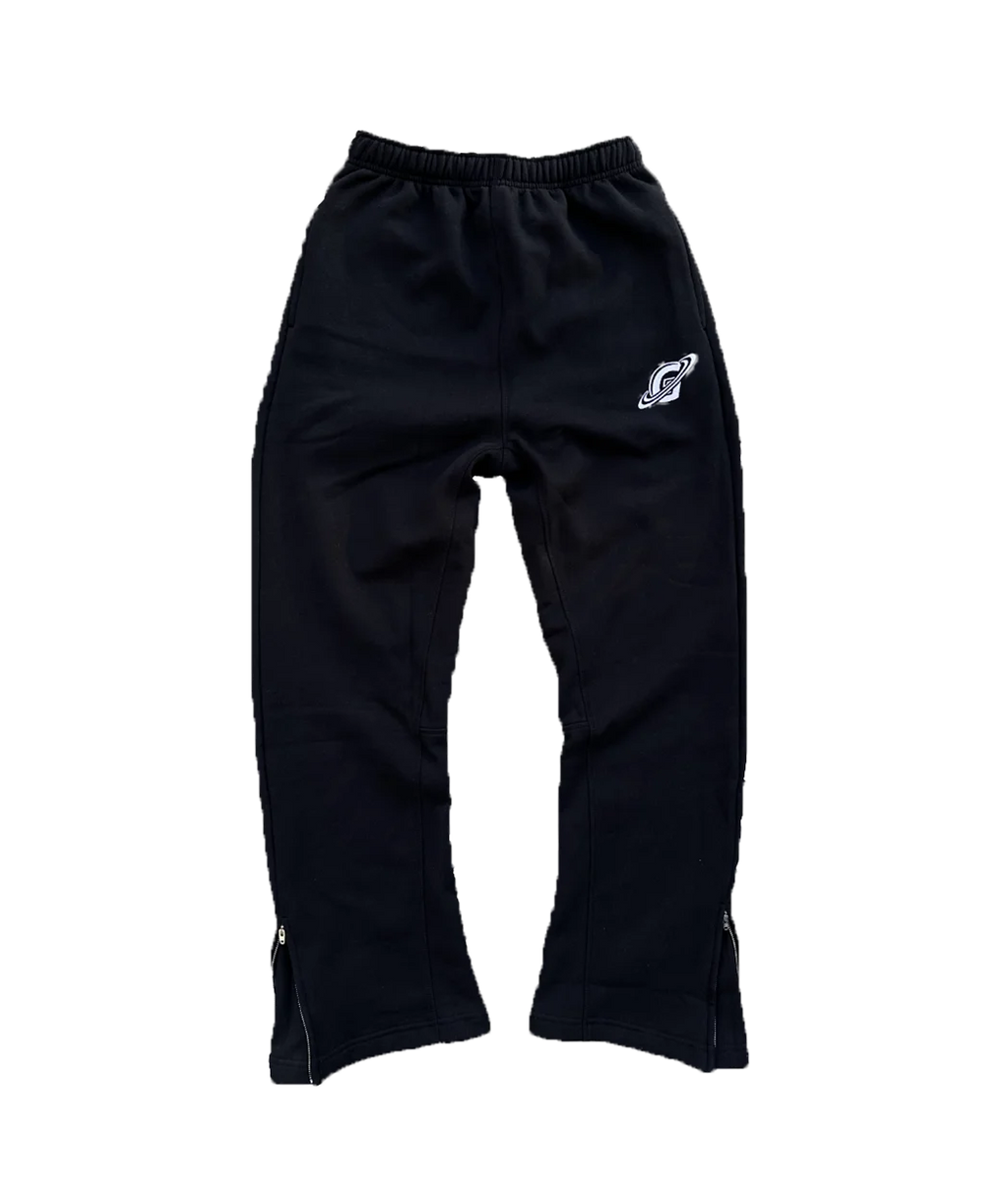 Jogginghose Flare Gopo Schwarz