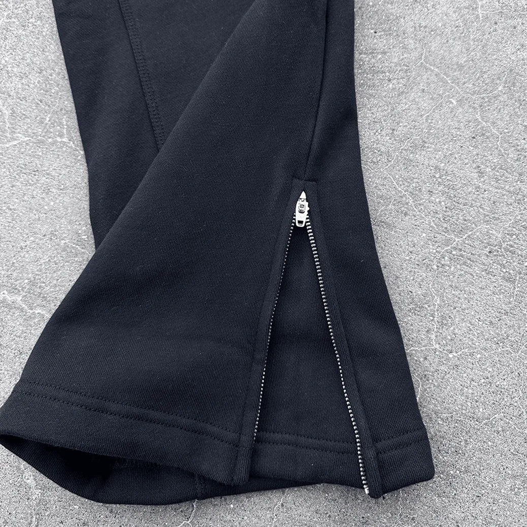 Uitlopende joggingbroek Gopo zwart