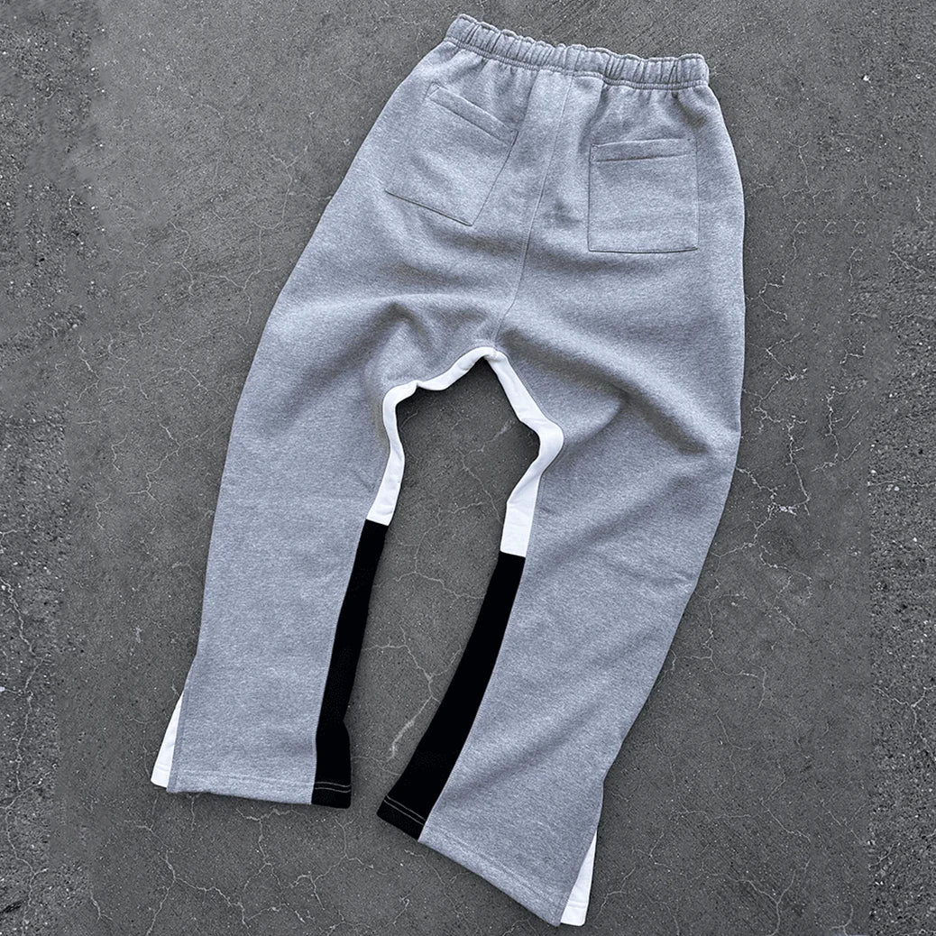 Uitlopende joggingbroek Gopo grijs