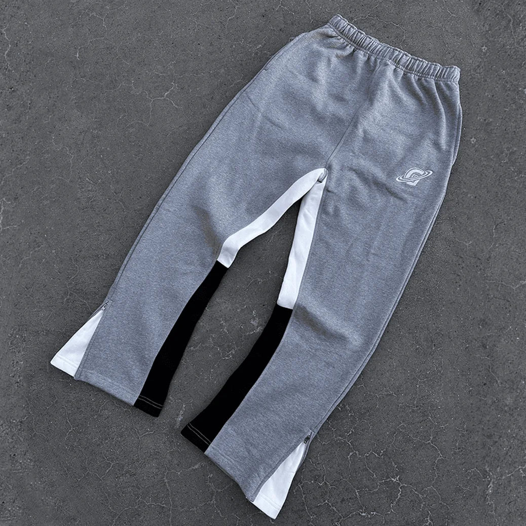Uitlopende joggingbroek Gopo grijs