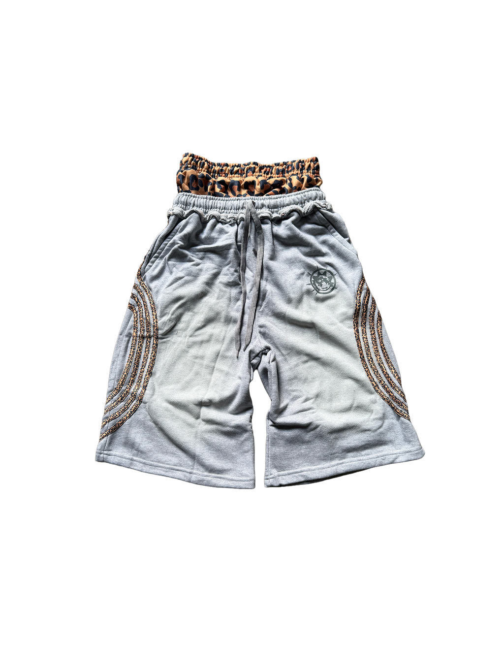 Shorts de sport léopard