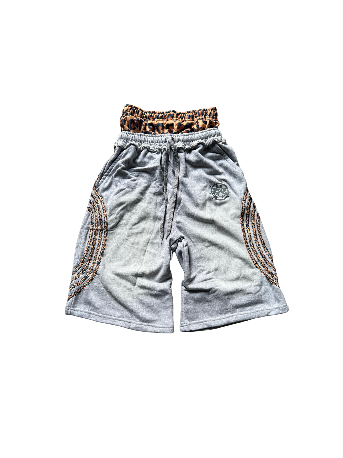Leopard Sweatshorts