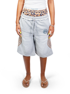 Leopard Sweatshorts