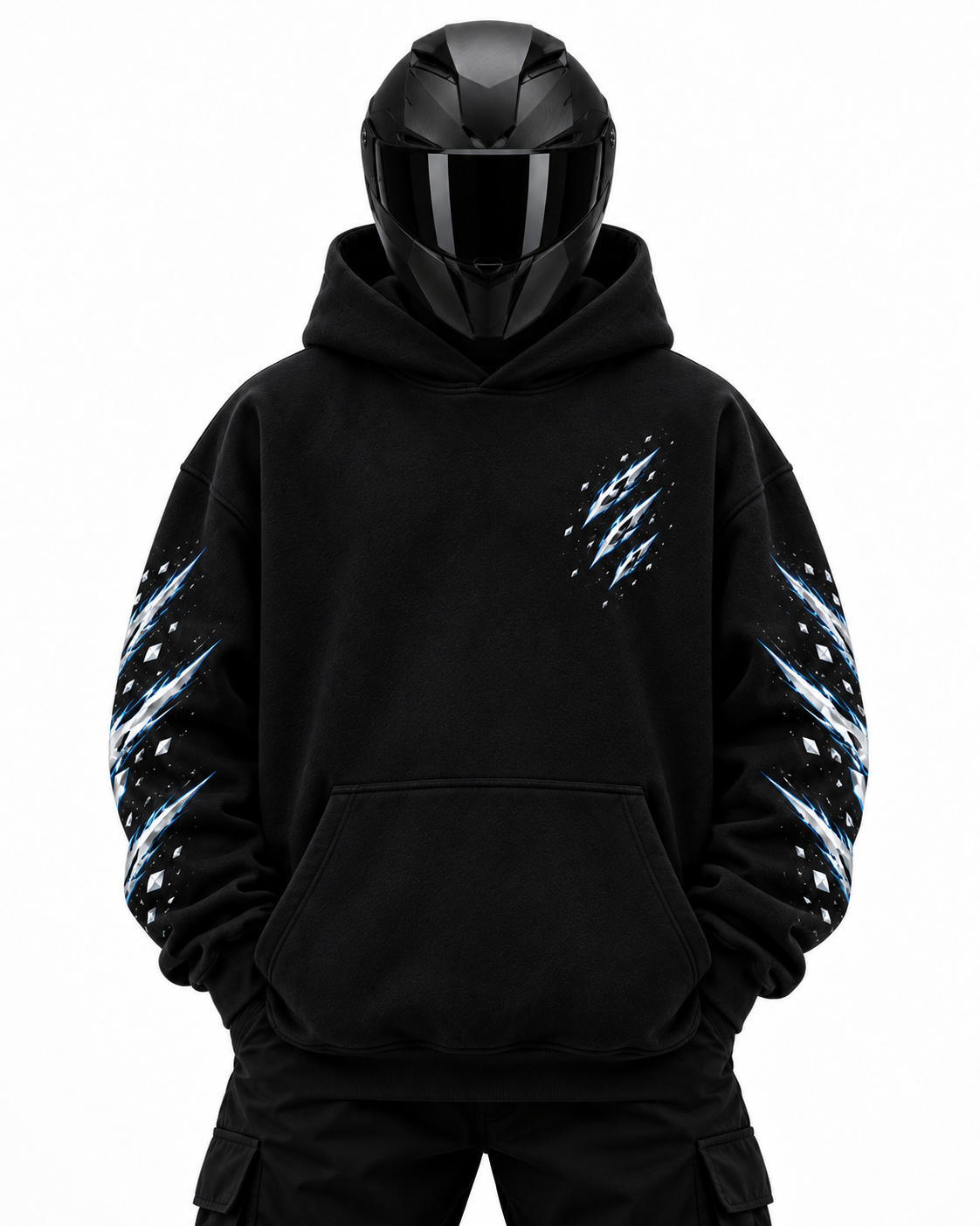 Meteor Trail reflecterende hoodie