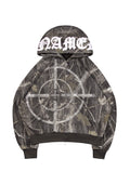 MISSION RHINESTONE-ZIP-HOODIE TREE CAMO