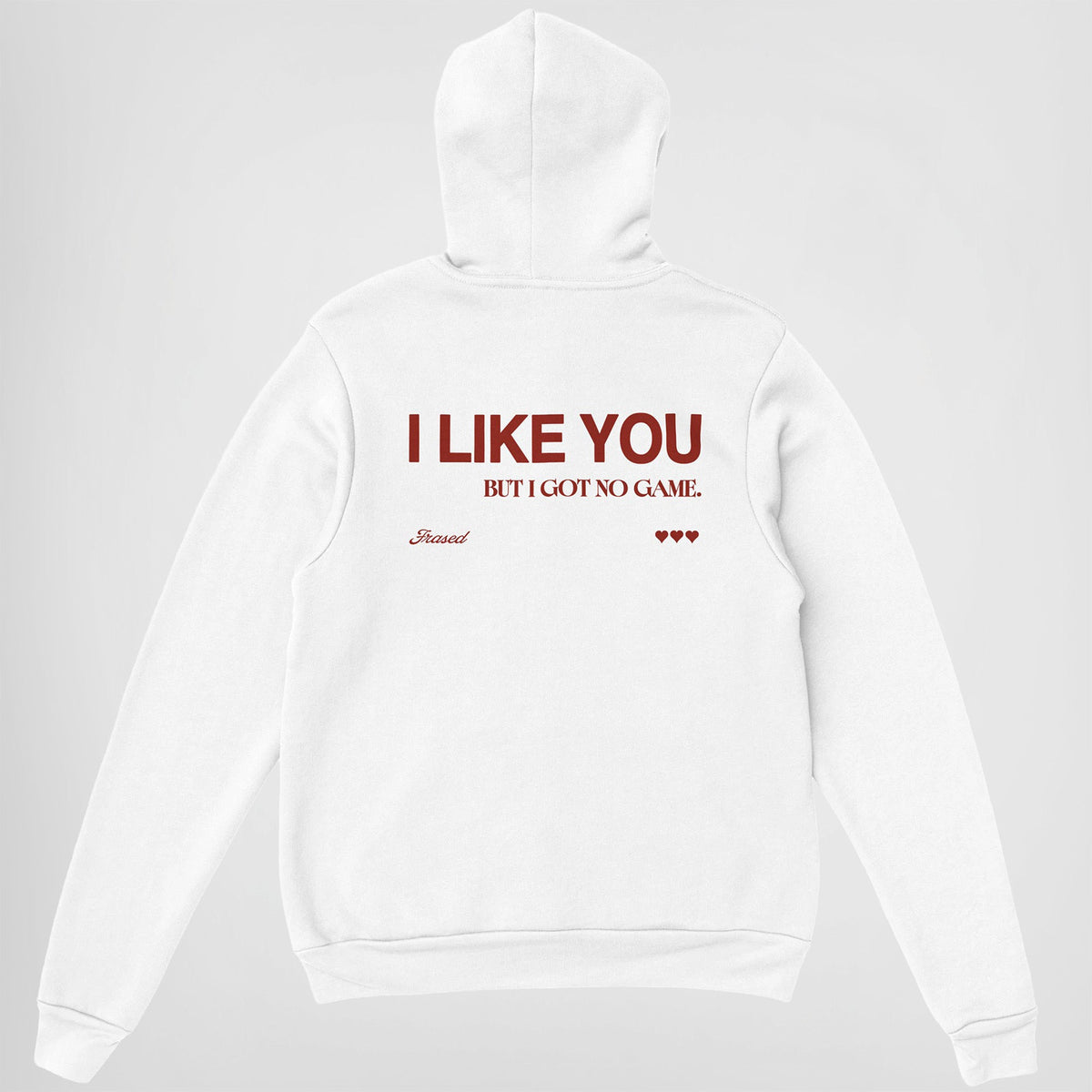 ICH MAG DICH, ABER ICH HABE KEINE Ahnung, WIE MAN FLIRTET. - HOODIE