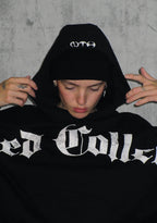 SWEAT À CAPUCHE OVERSIZED NTH ACTIVE OLD ENGLISH NOIR