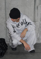 Nth ACTIVE OLD ENGLISH oversized hoodie GREY MARL