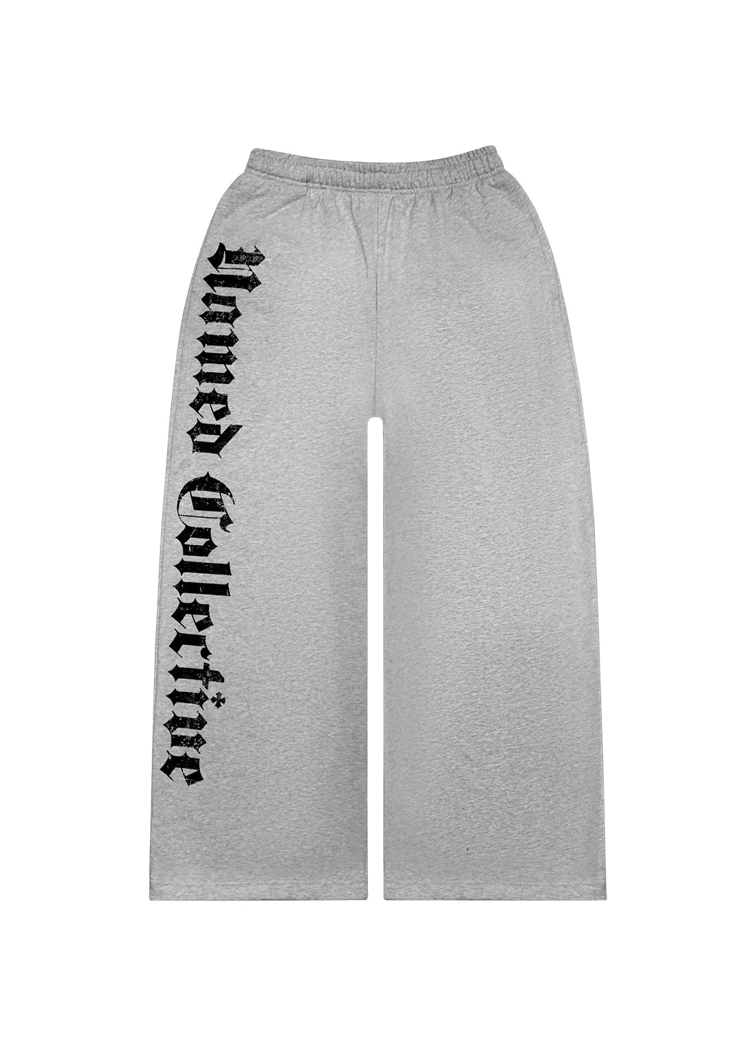 Nth ACTIVE ALTE ENGLISCHE OVERSIZED-JOGGINGHOSE GRAU MELIERT