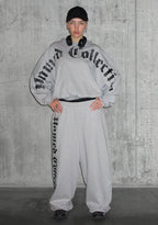 Nth ACTIVE OLD ENGLISH oversized hoodie GREY MARL