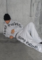 Nth ACTIVE OLD ENGLISH OVERSIZED SWEATPANTS GREY MARL