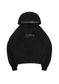 Felpa oversize con cappuccio Nth ACTIVE NERA