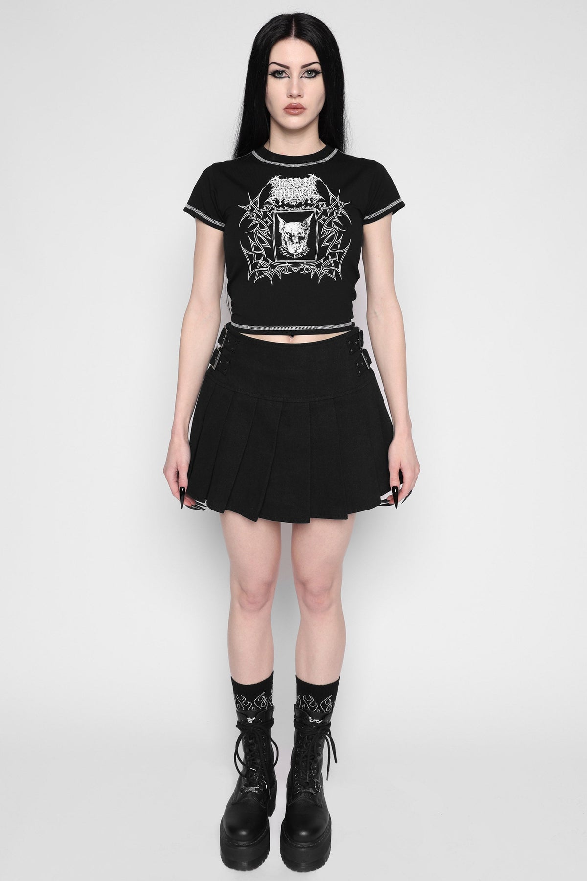 Nyx cropped baby-T-shirt