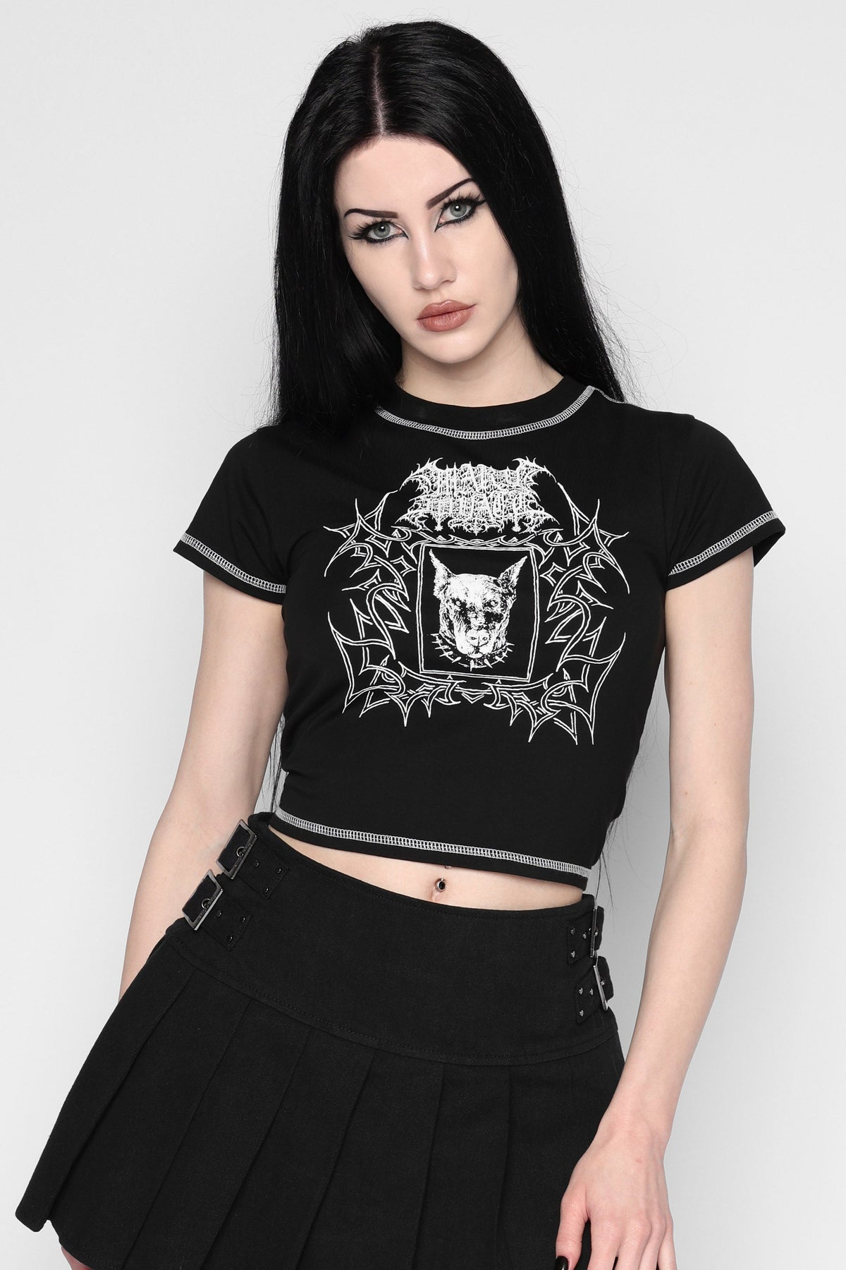 Nyx cropped baby-T-shirt