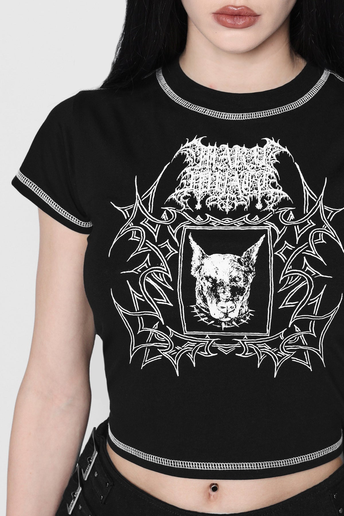 Nyx cropped baby-T-shirt