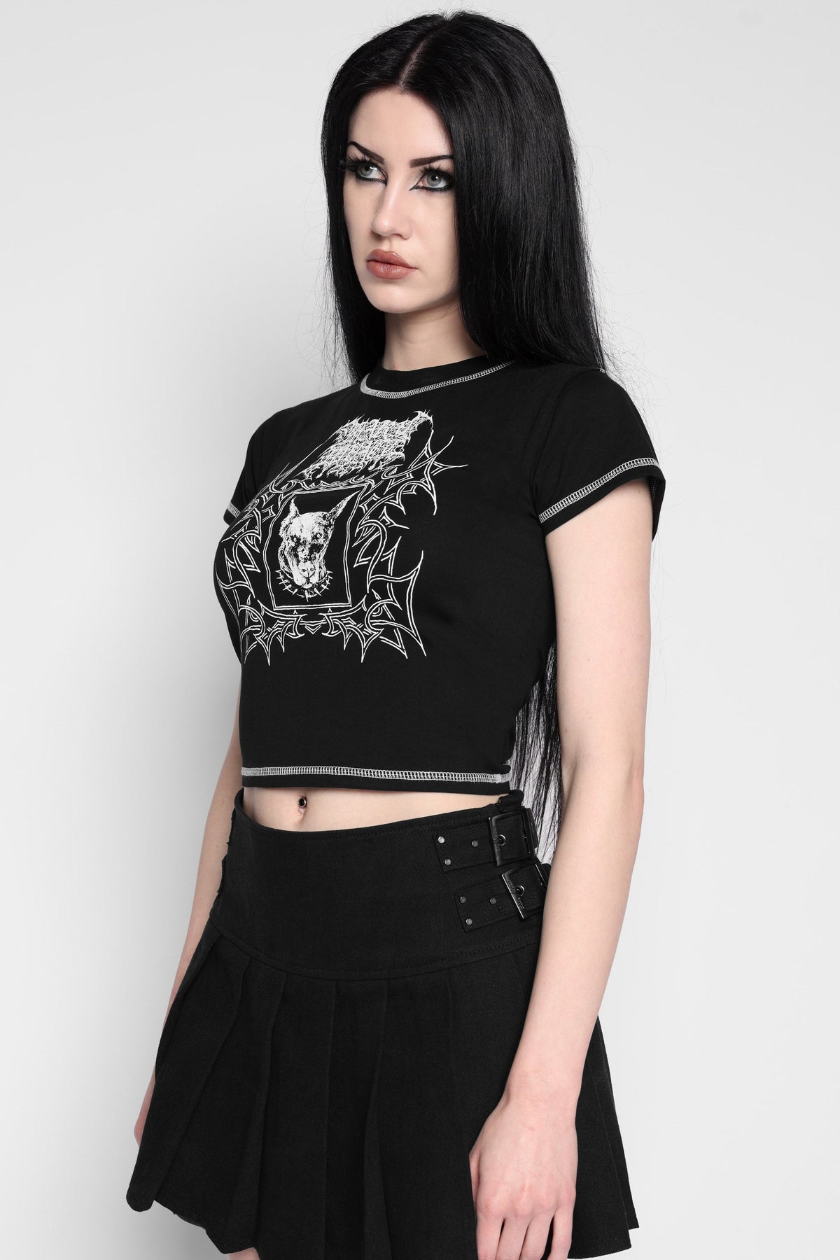 Nyx cropped baby-T-shirt