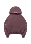 OLD ENGLISH KAPUZENPULLOVER GEWASCHENES MAUVE