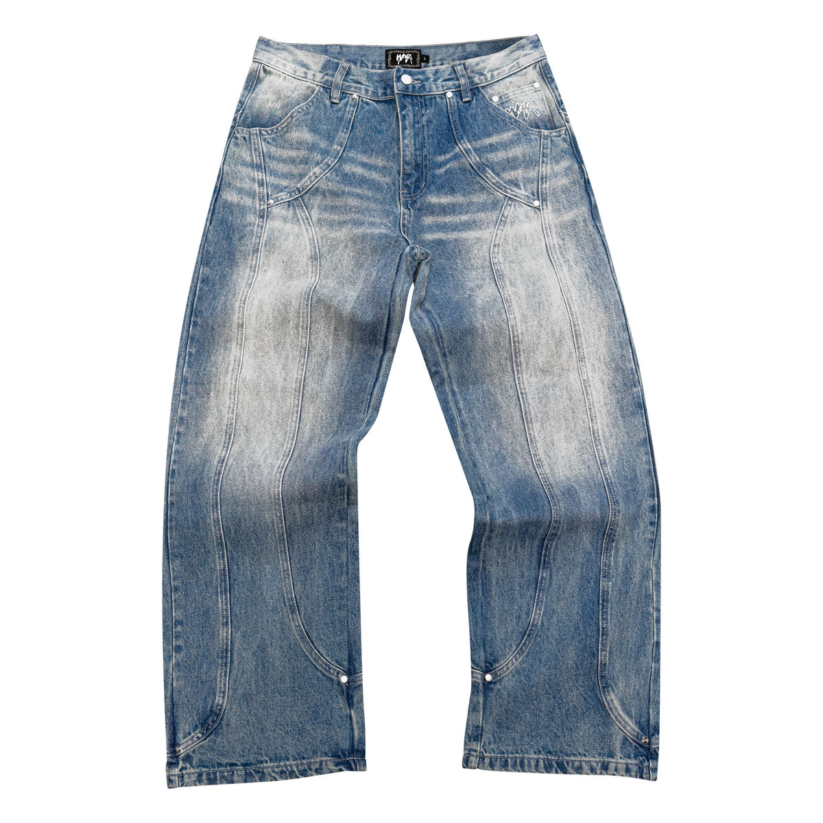 "ARCH" DENIM PANTS WEYZ - Light Blue