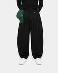 Klassieke geplooide baggy pantalon