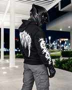 Abyss Script Reflective Hoodie