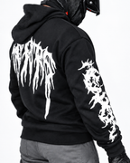 Abyss Script Reflective Hoodie