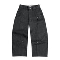 "RIFT" RAW DENIMBROEK - ZWART