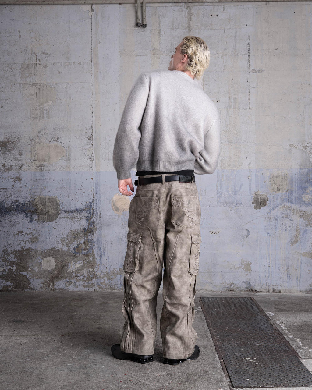Pantaloni cargo "SHARK" - Beige