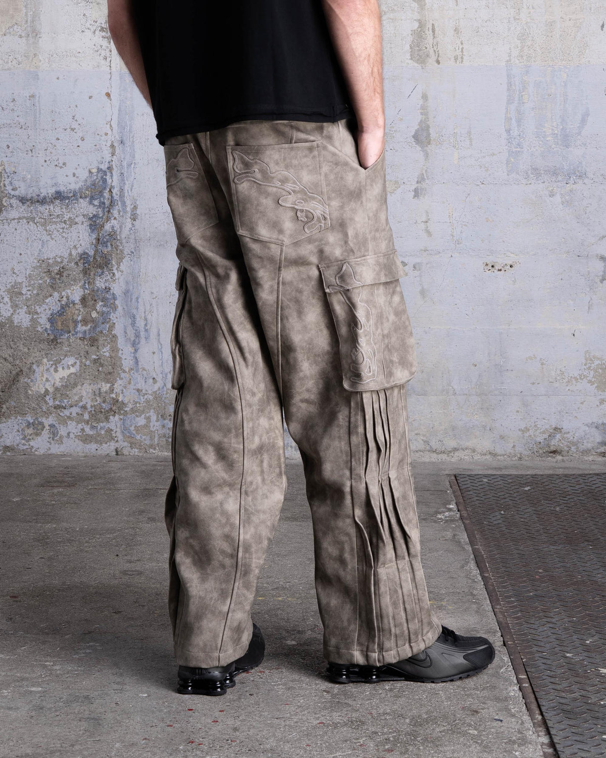 Pantaloni cargo "SHARK" - Beige