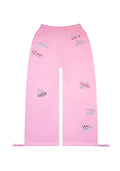 PANTALON DE JOGGING OVERSIZE STITCH TEDDY ROSE BÉBÉ