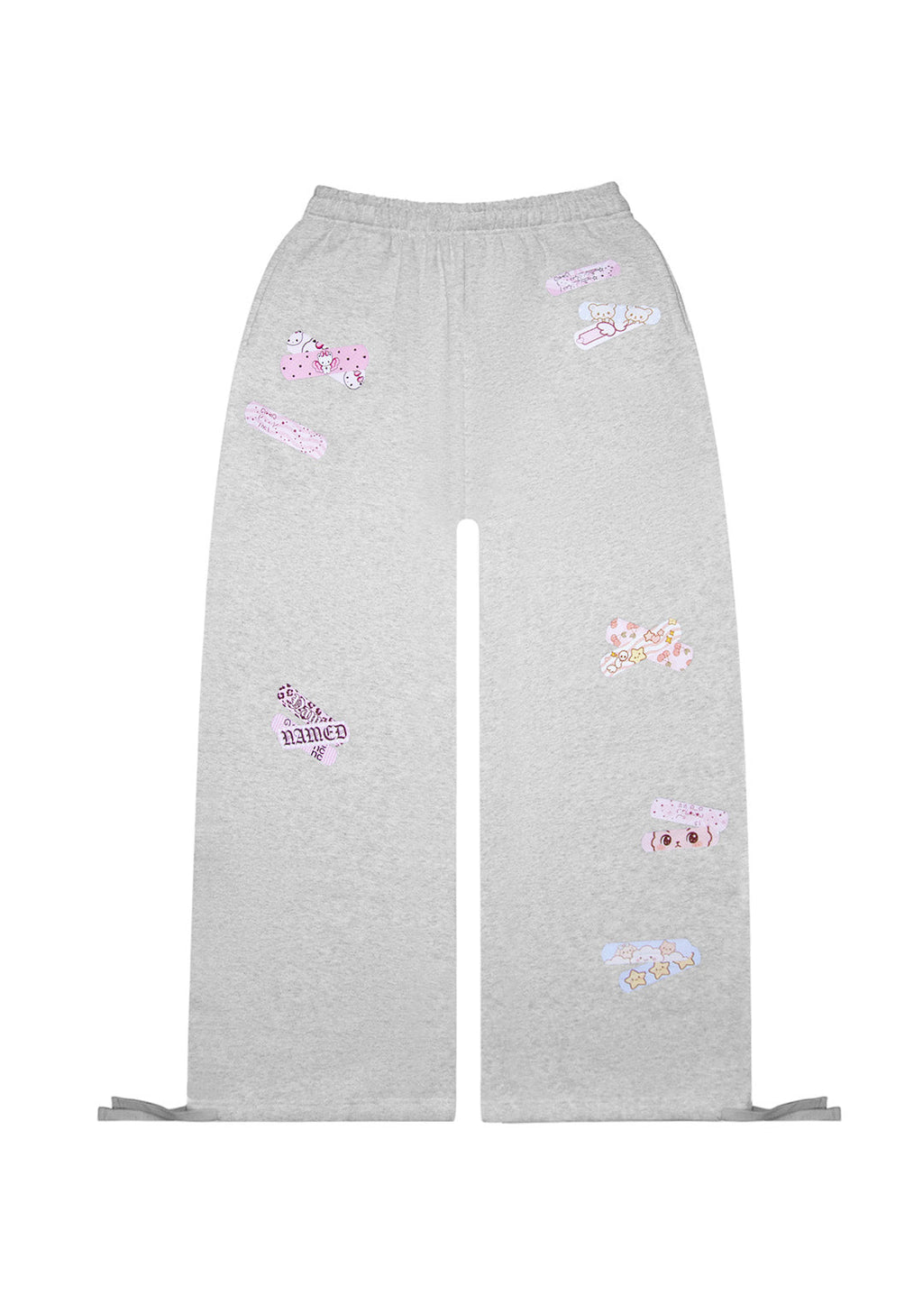 STITCH TEDDY OVERSIZED JOGGINGHOSE WEISS MELIERT