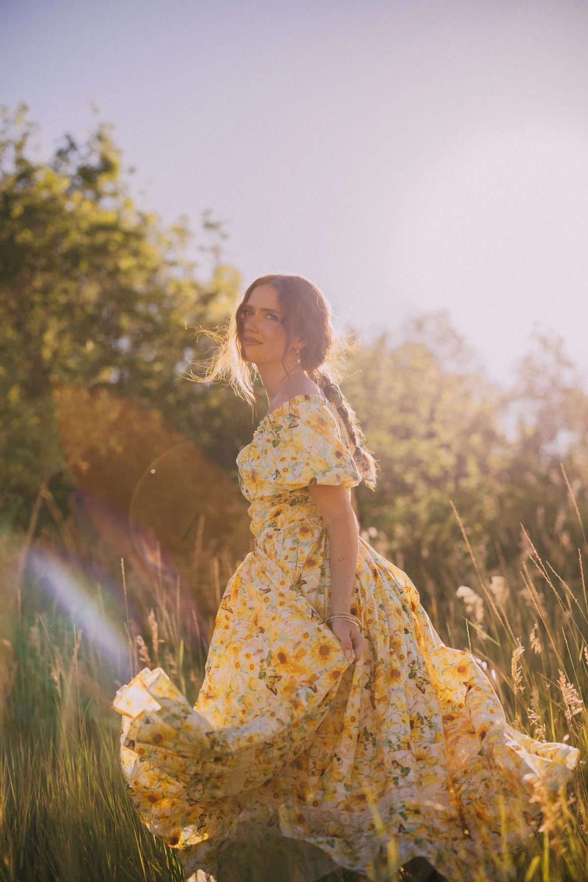 Sunflowers-jurk