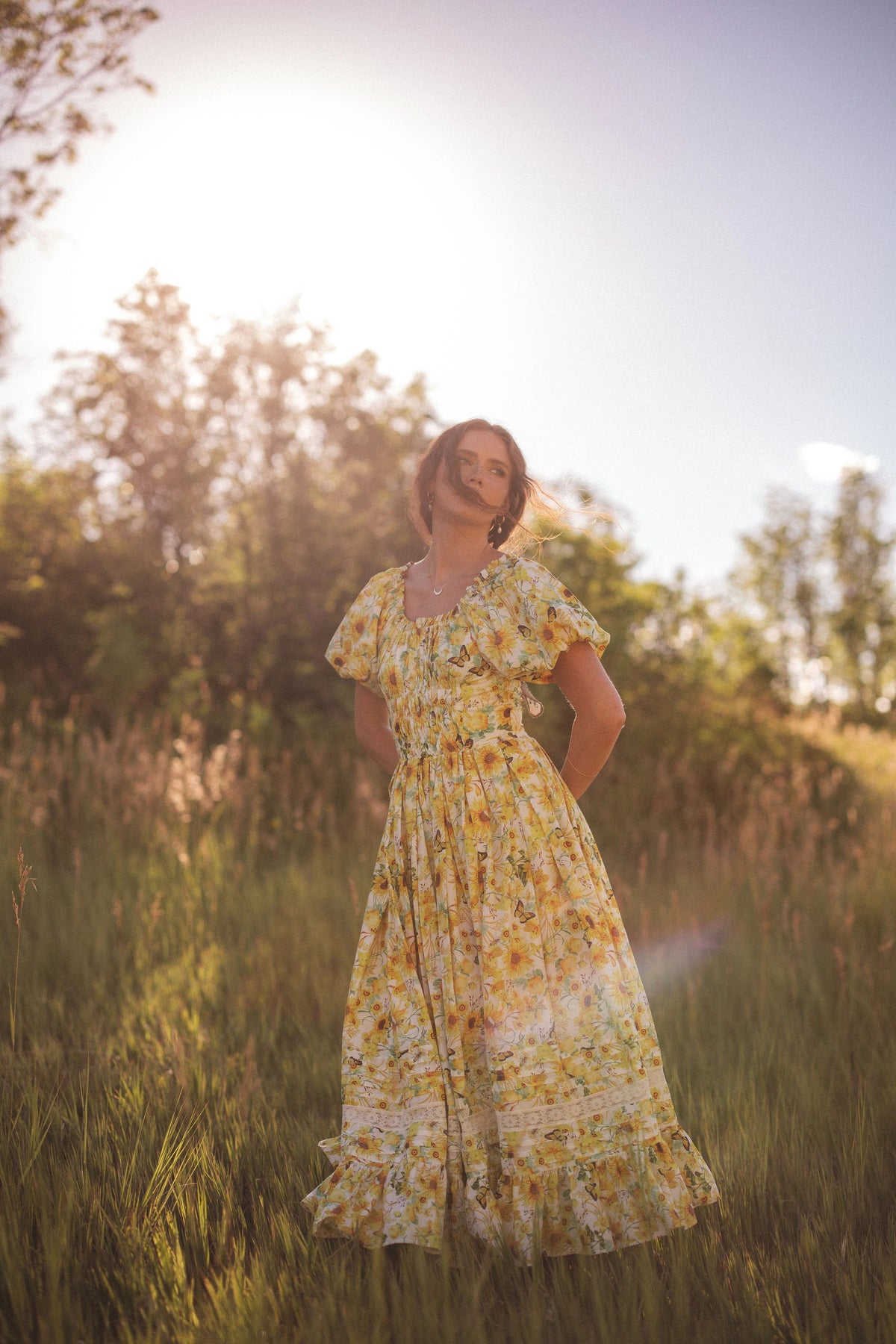 Sunflowers-jurk
