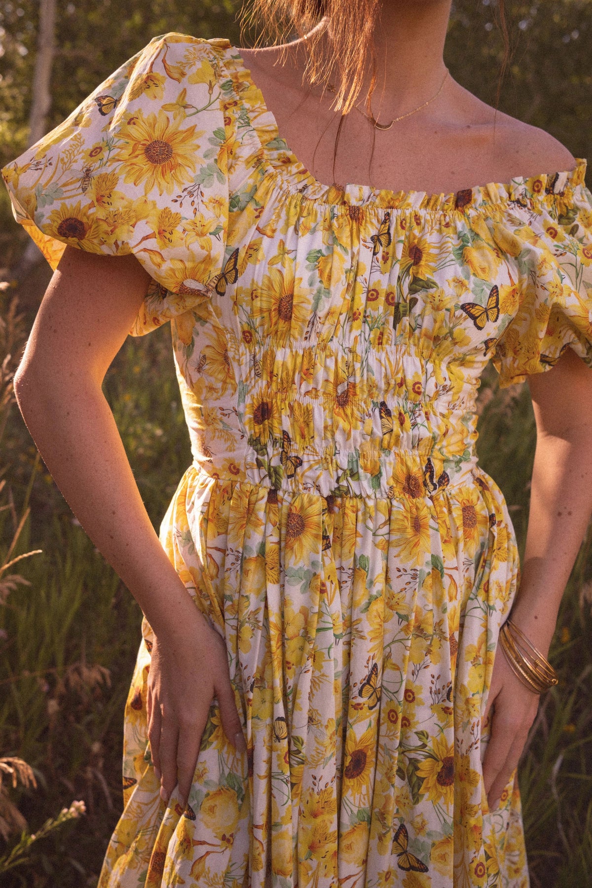 Sunflowers-jurk