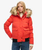 Everest Hooded Puffer Bomber Jacket