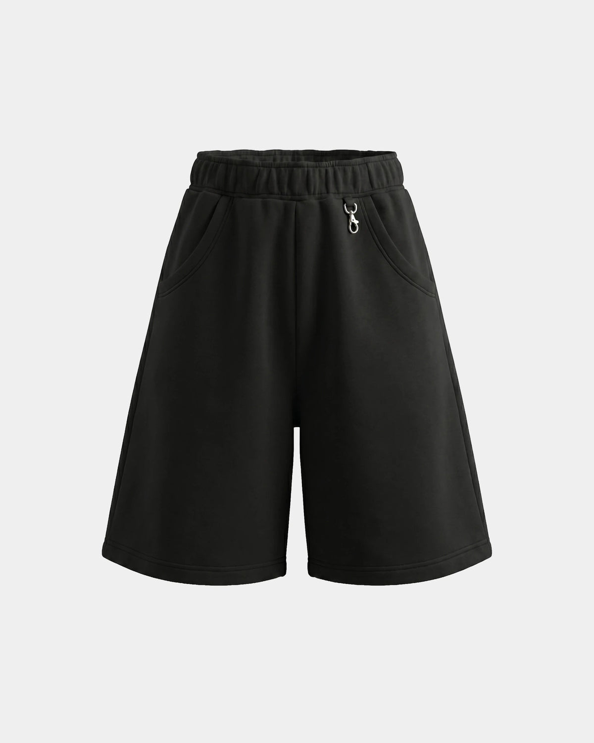 Black Jogger V2 Baggy Short
