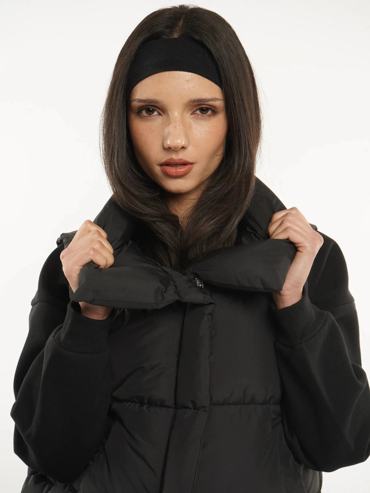 Klassiek oversized gewatteerd bodywarmer