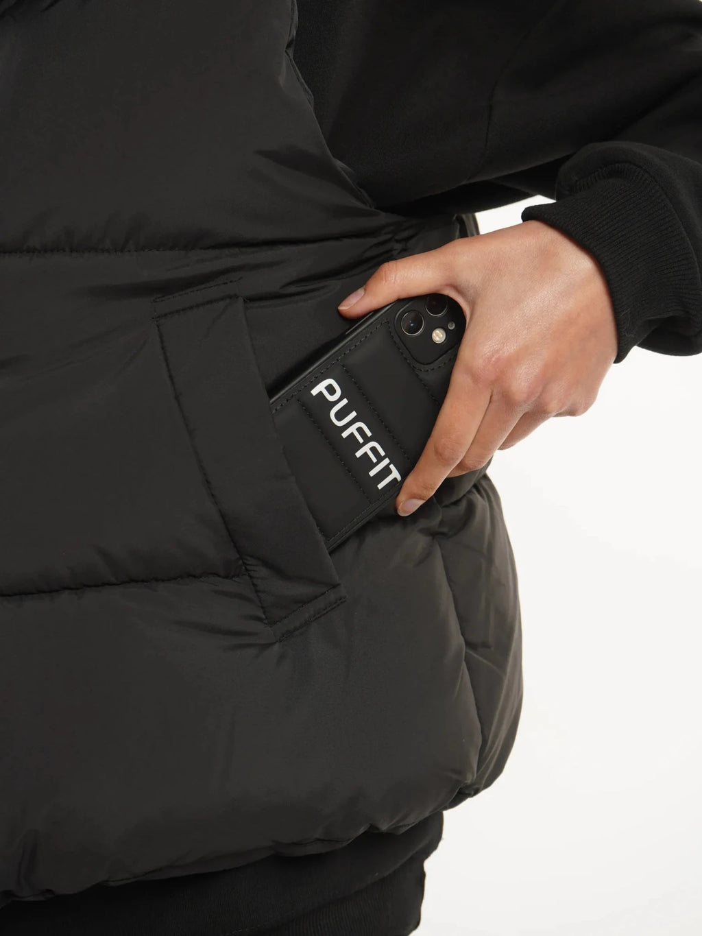 Klassiek oversized gewatteerd bodywarmer