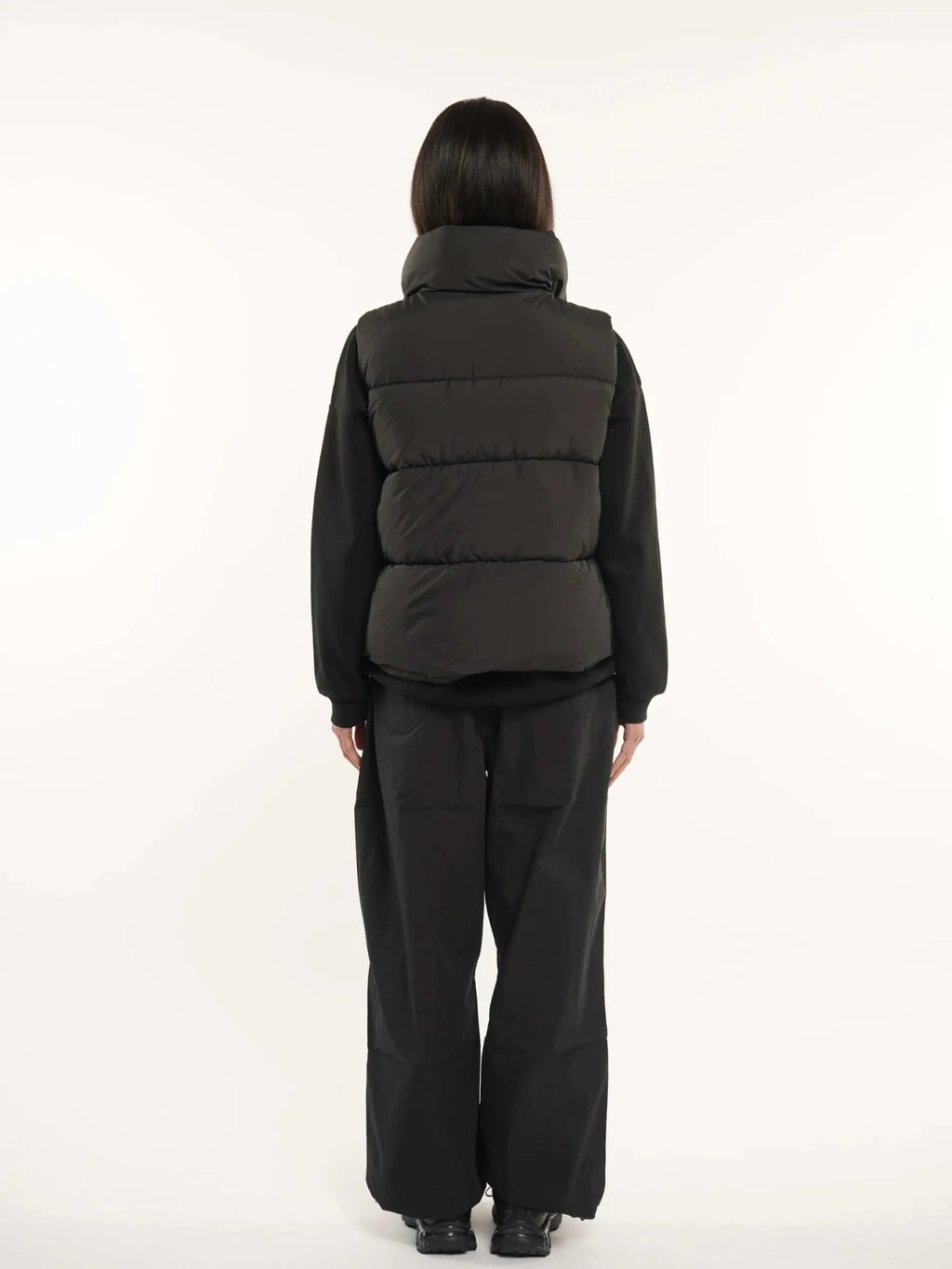 Klassiek oversized gewatteerd bodywarmer