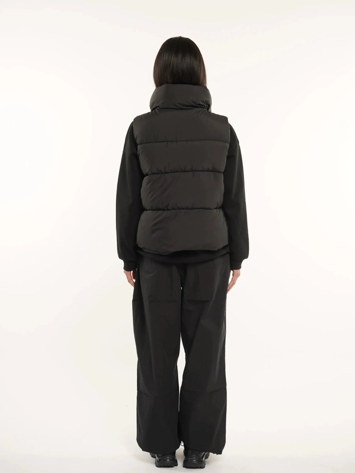 Klassiek oversized gewatteerd bodywarmer