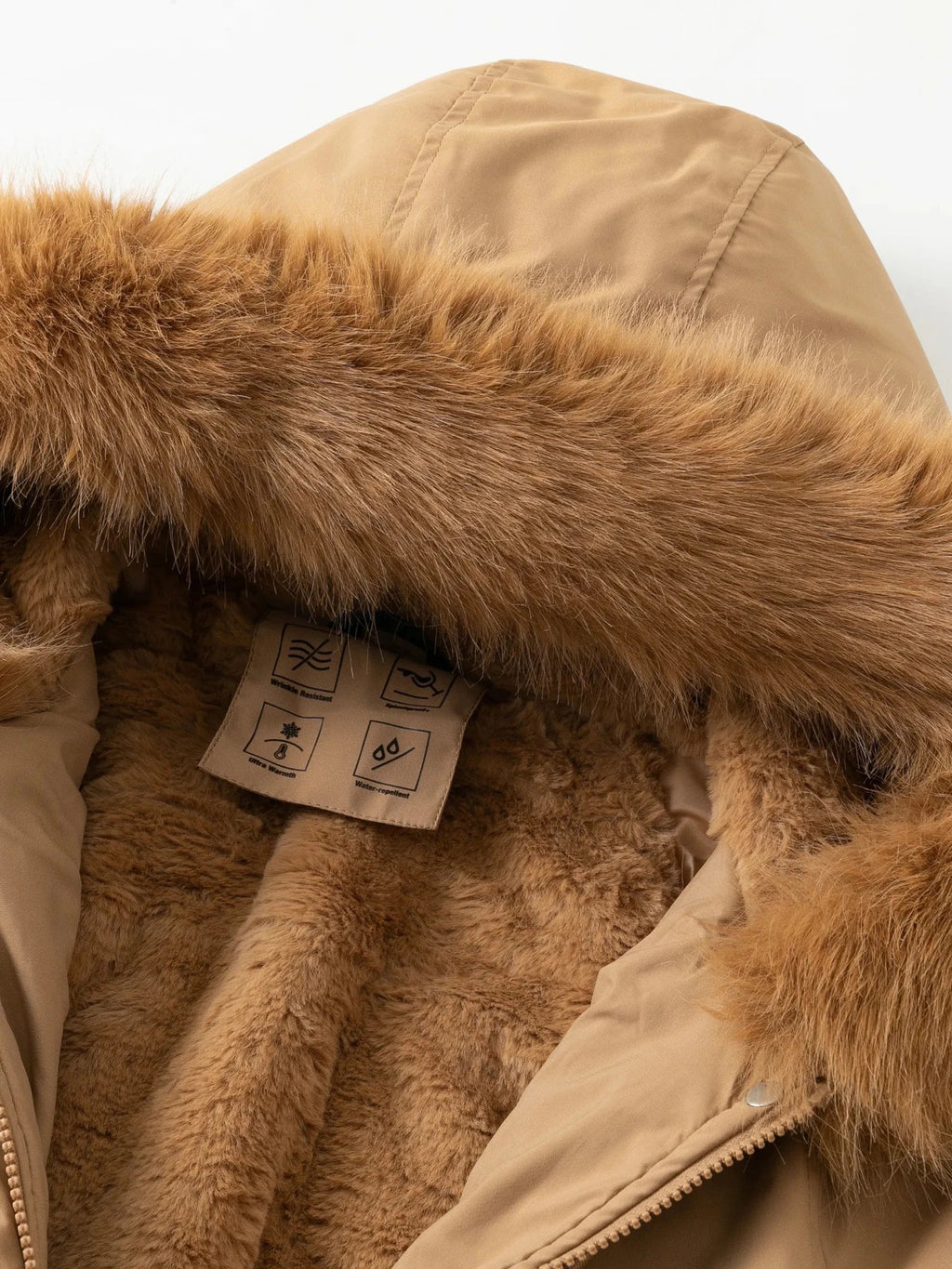 Faux Fur Lined And Trim Parka