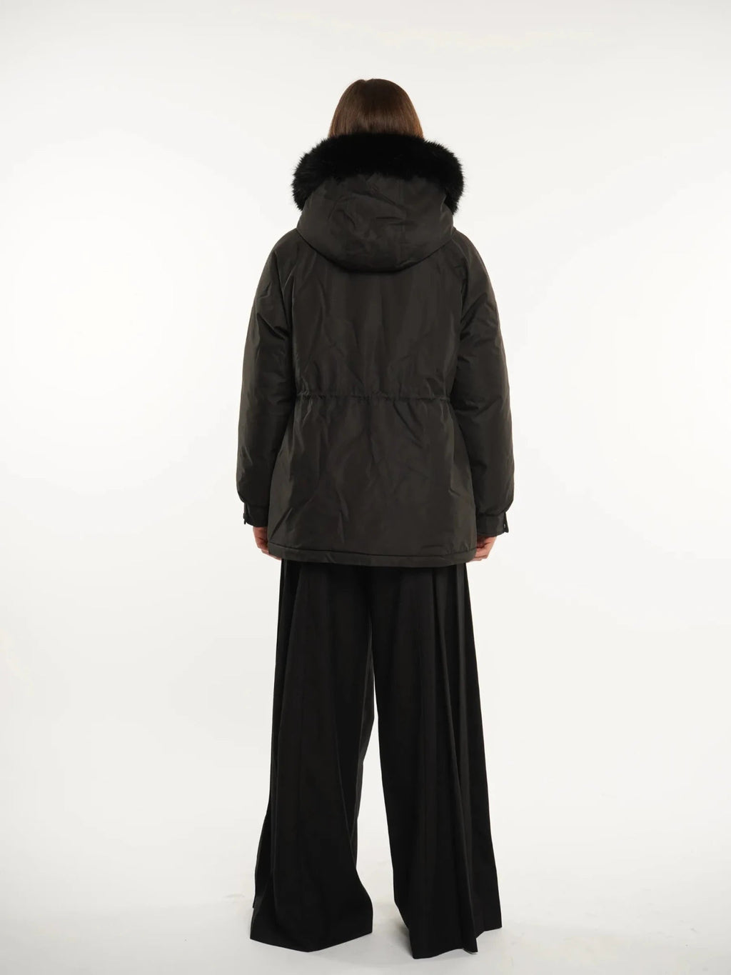 Faux Fur Lined And Trim Parka