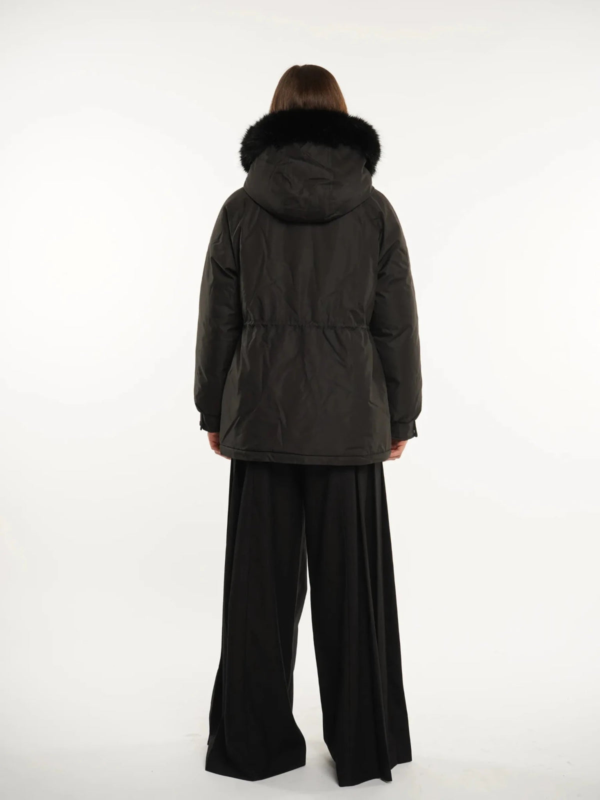 Faux Fur Lined And Trim Parka