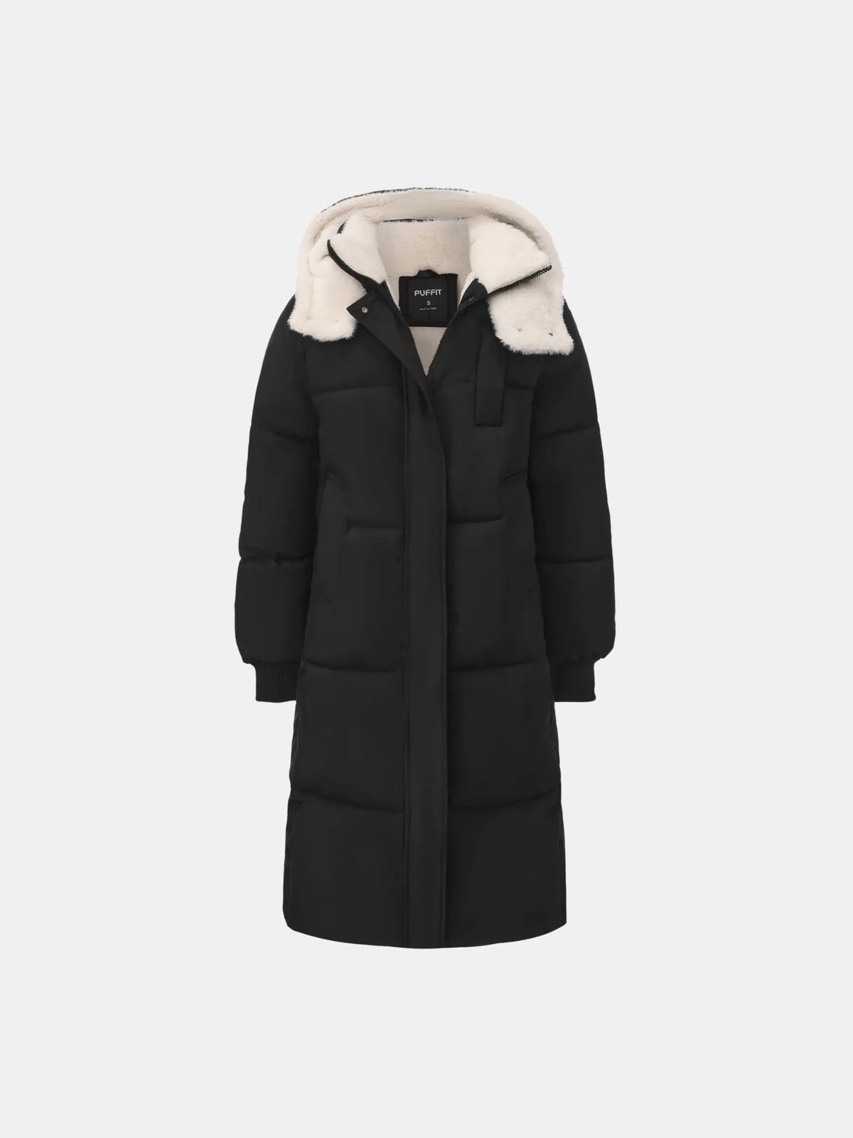 Faux Fur Lined Classic Long Puffer