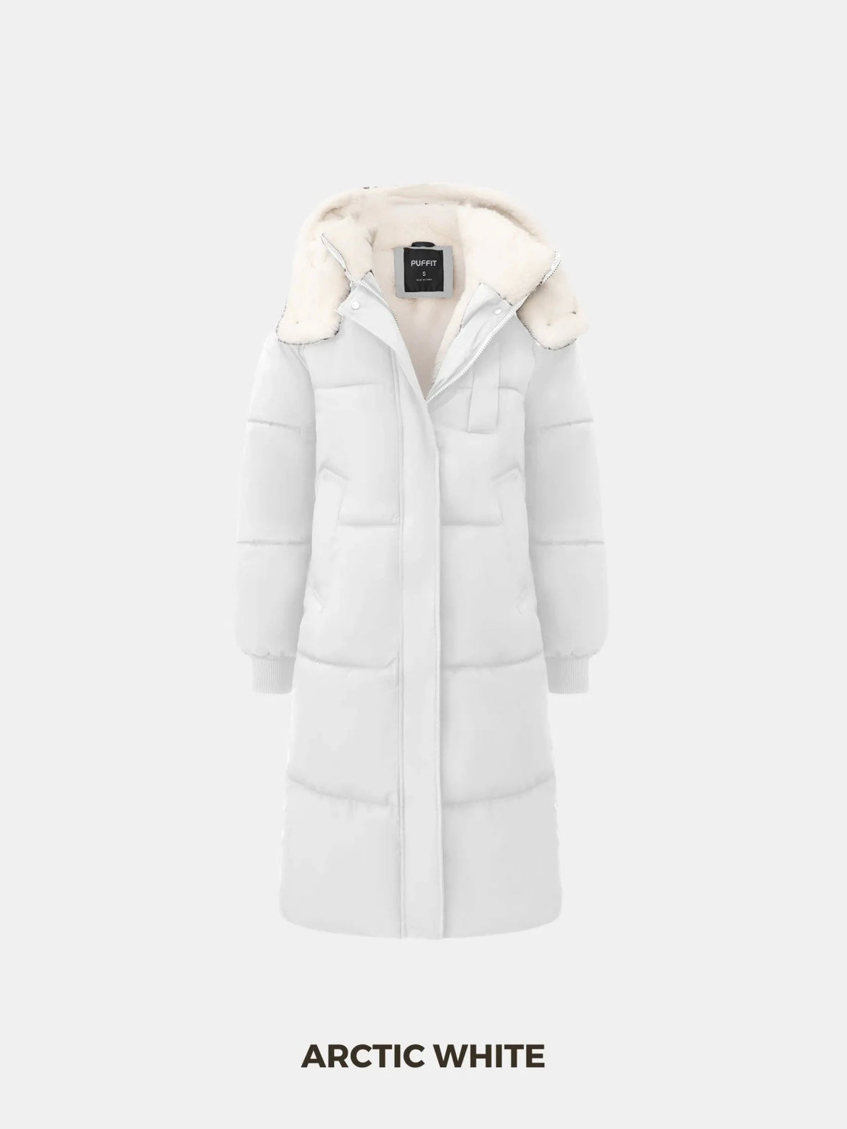 Faux Fur Lined Classic Long Puffer