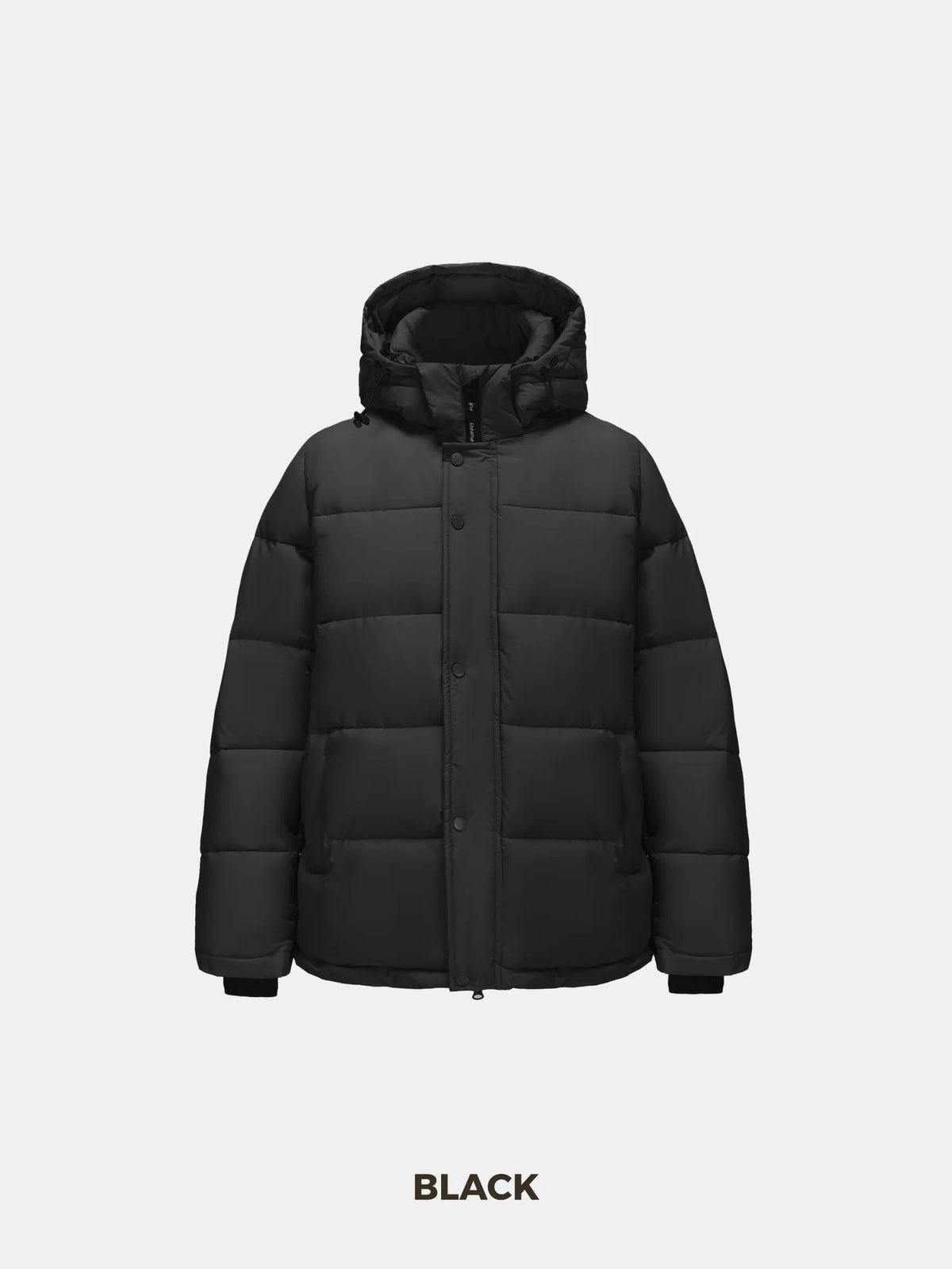 Men's Detachable-Hooded Puffer Jacket