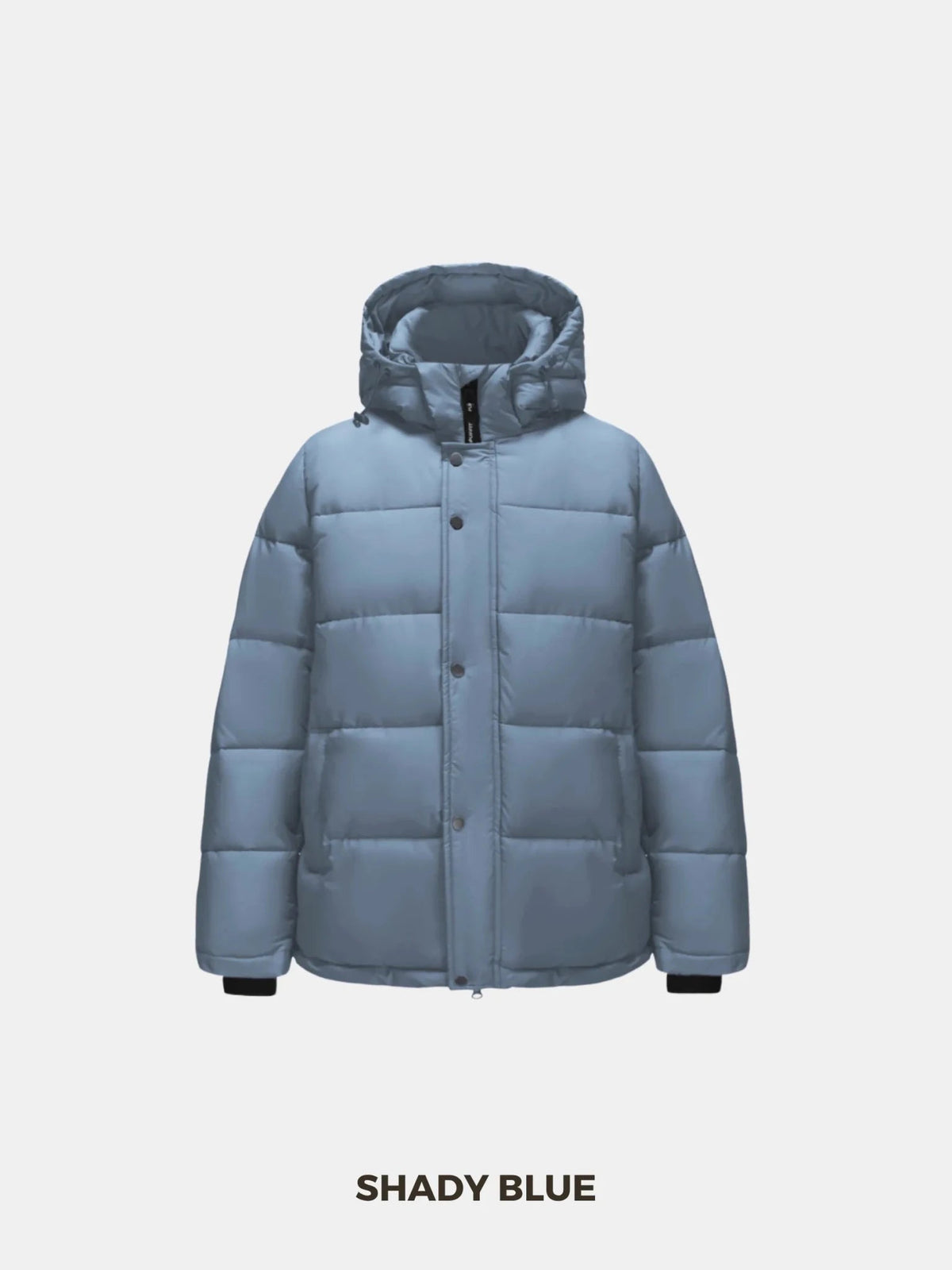 Men's Detachable-Hooded Puffer Jacket