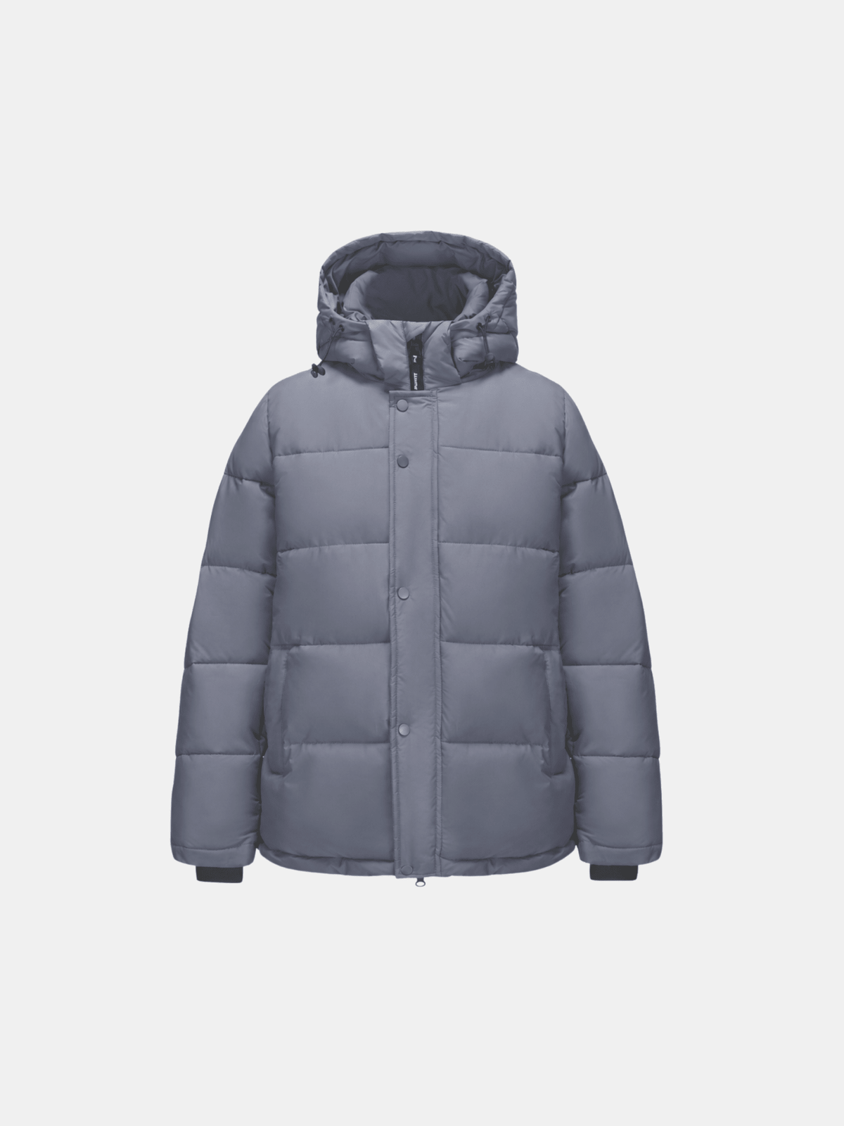 Men's Detachable-Hooded Puffer Jacket
