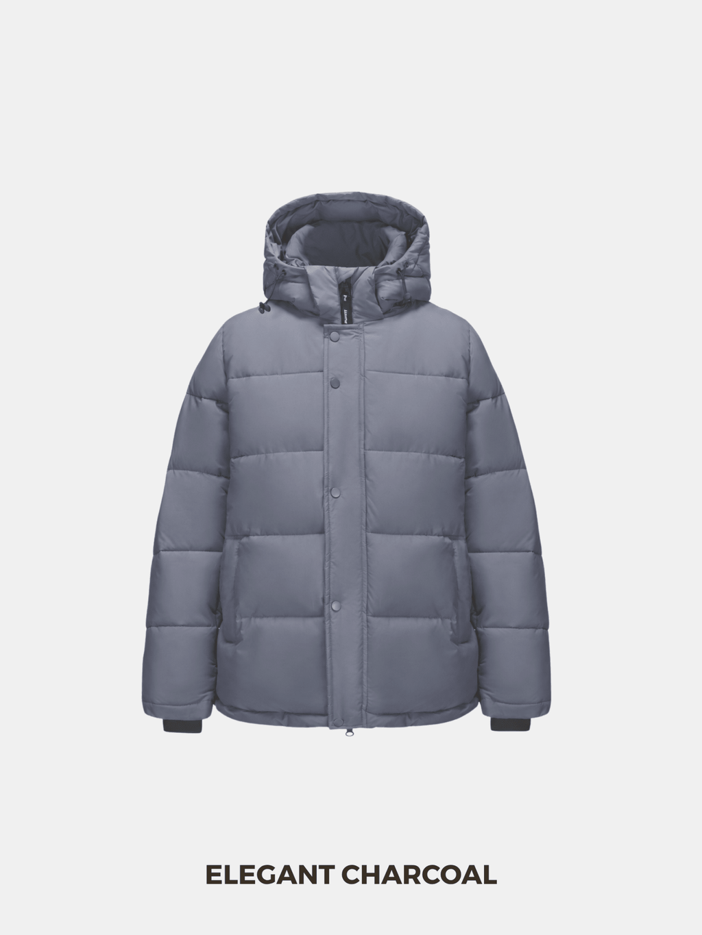 Men's Detachable-Hooded Puffer Jacket