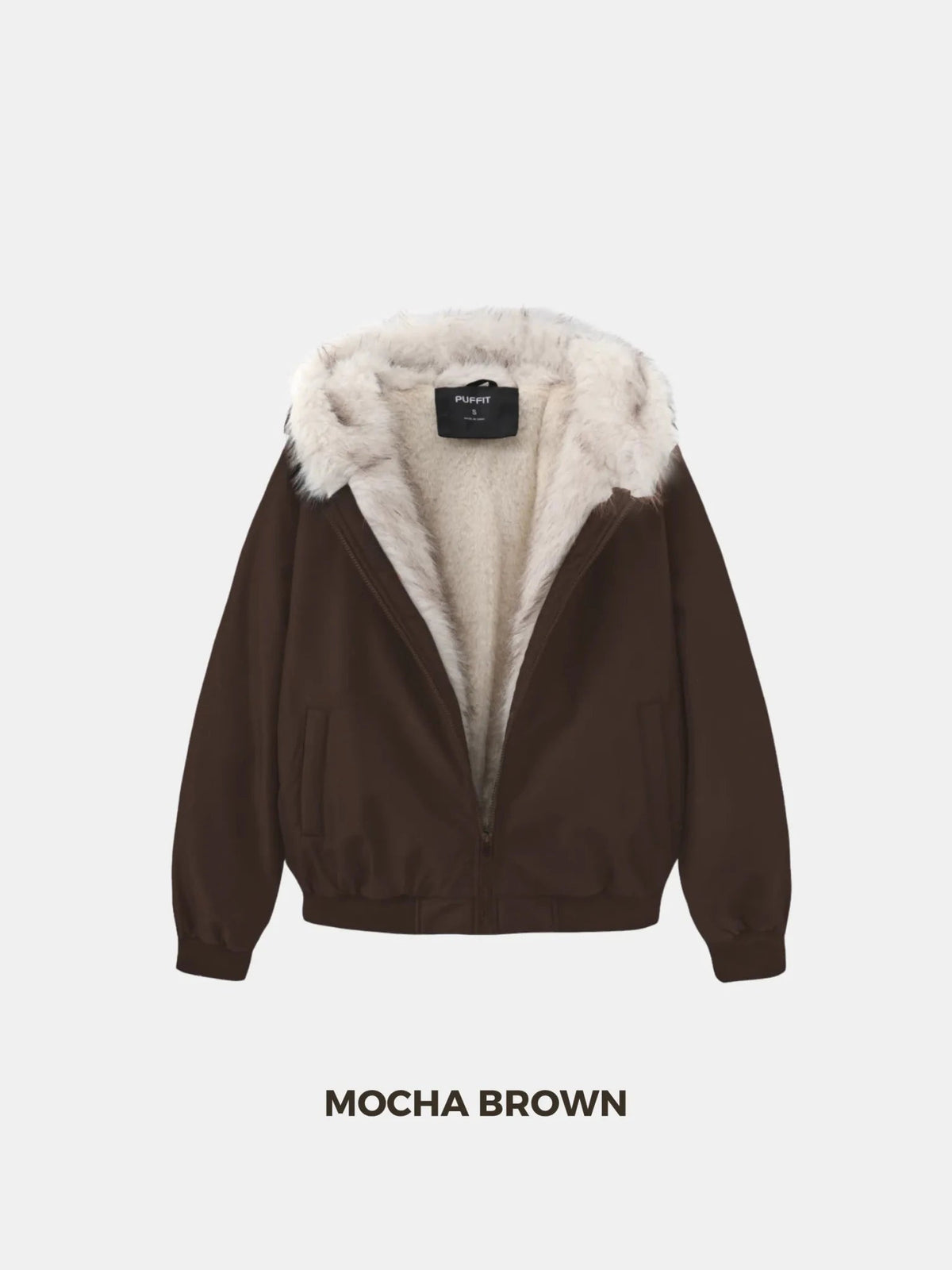 Faux Fur Lined Waterproof Bomber